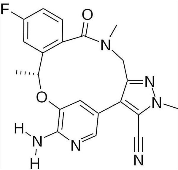 劳拉替尼(Lorlatinib)的化学分子式