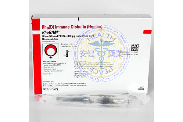 抗D免疫球蛋白(RhoGAM)熊猫血新药(Rh阴性血型)