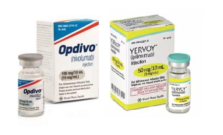 Opdivo+Yervoy唯一一个双重免疫治疗方法！